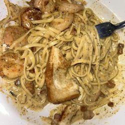 South End Grill - Shrimp carbonara