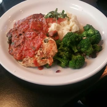 District 7 Grill - Spinach and artichoke stuffed chicken - Breakfast & Brunch Near Me - Houston, Texas District 7 Grill - Spinach and artichoke stuffed chicken - Breakfast & Brunch Near Me - Houston, Texas