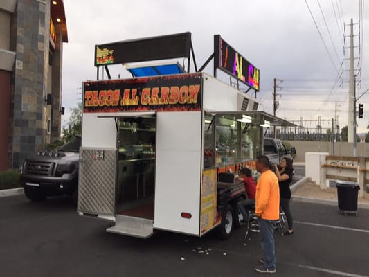 Tacos Al Carbon Mexican Food Truck by null