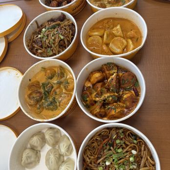 Momo2Go - The spread. - Himalayan/Nepalese Near Me - Irving, Texas