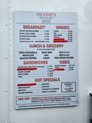 Picone’s Quality Deli by null
