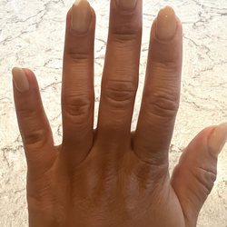 Michelle V Nails - Dip nails. Lasted 3 days before they chipped from typing on keyboard.