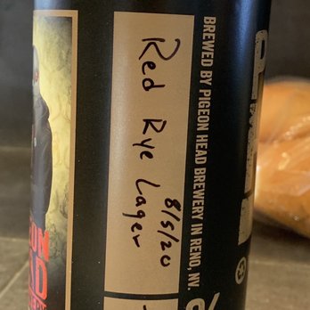 Pigeon Head Brewery - Red Rye Lager. - Breweries Near Me - Reno, Nevada Pigeon Head Brewery - Red Rye Lager. - Breweries Near Me - Reno, Nevada