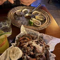 Purslane Eatery - Fries and oysters