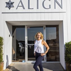 Align Yoga Hamptons - Align founder, Alison Burke