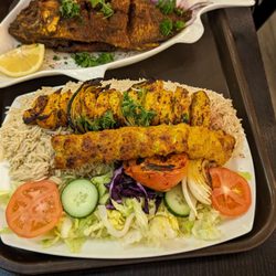 Kandahar Kabab - KK fish, kandhar kebab combo