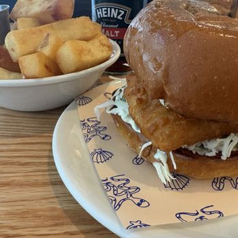 Fish Shop - Fish sandwich and steak fries - Seafood Near Me - Austin, Texas Fish Shop - Fish sandwich and steak fries - Seafood Near Me - Austin, Texas