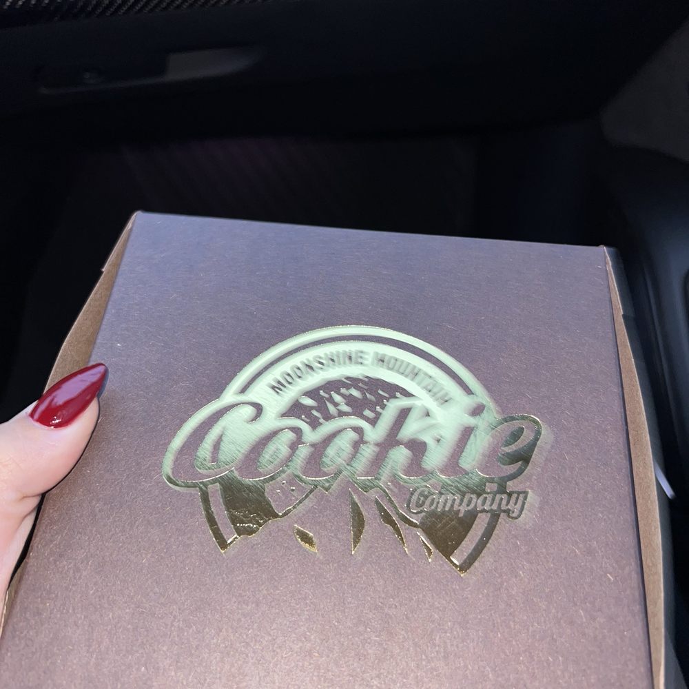 Moonshine Mountain Cookies - box secured - Desserts Near Me - Knoxville, Tennessee Moonshine Mountain Cookies - box secured - Desserts Near Me - Knoxville, Tennessee
