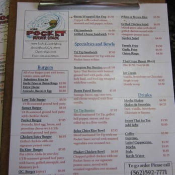 Pocket Burger Shack - Burgers Near Me - Sunset Beach, California Pocket Burger Shack - Burgers Near Me - Sunset Beach, California