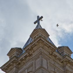 Red Bank Catholic High School - A view of the heavens on a cloudy day.