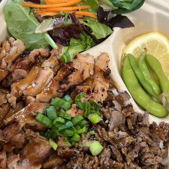 Maki-Yaki Express - Chicken and beef teriyaki plate - Japanese Near Me - Laguna Hills, California
