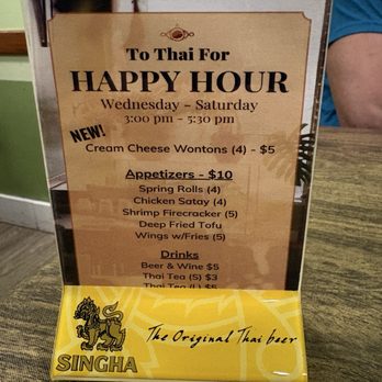 To Thai For - Happy Hour Menu - Thai Near Me - Honolulu, Hawaii To Thai For - Happy Hour Menu - Thai Near Me - Honolulu, Hawaii