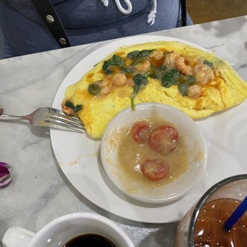 Brunch Junkie - Crawfish omelette - Breakfast & Brunch Near Me - Zachary, Louisiana Brunch Junkie - Crawfish omelette - Breakfast & Brunch Near Me - Zachary, Louisiana