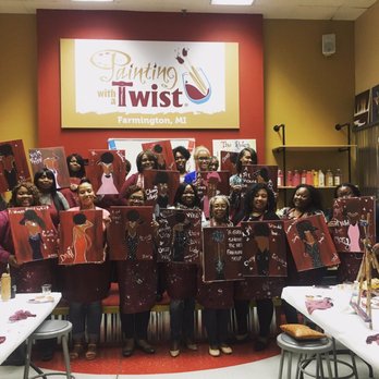 Painting with a Twist - My loved ones...We had a blast! - Art Classes Near Me - Farmington, Michigan Painting with a Twist - My loved ones...We had a blast! - Art Classes Near Me - Farmington, Michigan