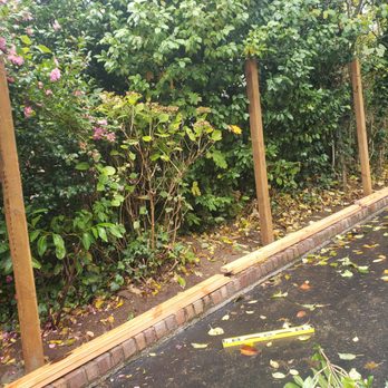 NCA Construction LLC - Support post in place - Landscaping Near Me