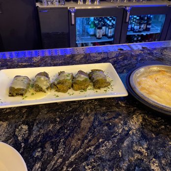 The Greek - Best vegetarian grape leaves ever! Must get them with the lemon curd sauce. So good!! It's my favorite of the menu - Greek Near Me - Detroit, Michigan The Greek - Best vegetarian grape leaves ever! Must get them with the lemon curd sauce. So good!! It's my favorite of the menu - Greek Near Me - Detroit, Michigan