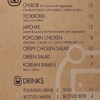Padadak Korean Chicken - Menu - Korean Near Me - San Marcos, California Padadak Korean Chicken - Menu - Korean Near Me - San Marcos, California
