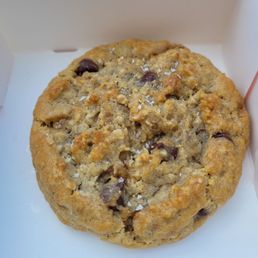 Mom's cookie with sea salt sprinkle