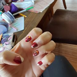 Tami G's Nail Studio - 49ers nail