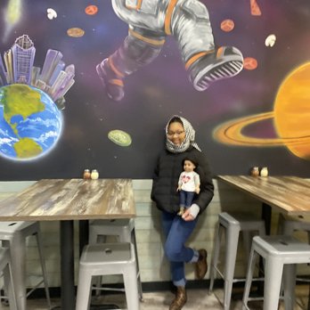 Panoramic Pizza - The restaurant is also beautiful and perfect for a private pizza party for kids in my opinion - Pizza Near Me - Houston, Texas Panoramic Pizza - The restaurant is also beautiful and perfect for a private pizza party for kids in my opinion - Pizza Near Me - Houston, Texas