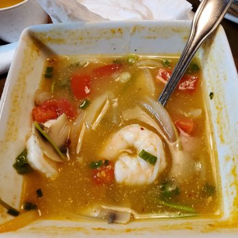 Bangkok Thai - Tom Yum soup with shrimp - Thai Near Me - Glendale, Arizona Bangkok Thai - Tom Yum soup with shrimp - Thai Near Me - Glendale, Arizona