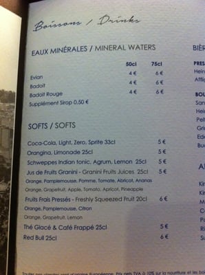 Menu photo 3 Skyline Lounge & Bar Courbevoie, 92 Menu photo 3 Skyline Lounge & Bar Courbevoie, 92
