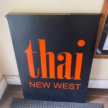 Thai New West - a sign for a restaurant - Thai Near Me - New Westminster, British Columbia Thai New West - a sign for a restaurant - Thai Near Me - New Westminster, British Columbia