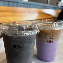 Ube Latte W/ Oatmilk Ube Latte W/ Oatmilk