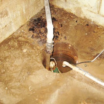 Waters Basement Services - Before Sump Basin and Pump - Waterproofing Near Me - Medina, New York Waters Basement Services - Before Sump Basin and Pump - Waterproofing Near Me - Medina, New York
