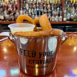 Legacy Pub - Half order of Beer Battered Onion Rings