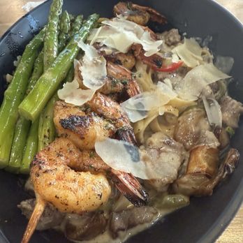 Taste - Jerked Earth & Sea Rasta Pasta - American Near Me - Ferguson, Missouri Taste - Jerked Earth & Sea Rasta Pasta - American Near Me - Ferguson, Missouri