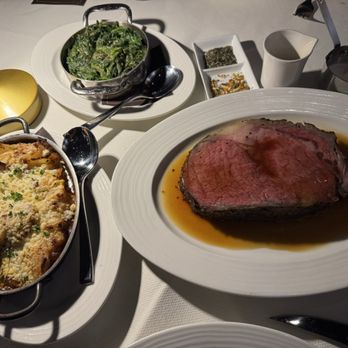 High Steaks Vegas - Smoked Prime Rib, Creamed Spinach & Scalloped Potatoes. - Steakhouses Near Me - Las Vegas, Nevada