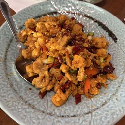 Dry pepper chicken Dry pepper chicken