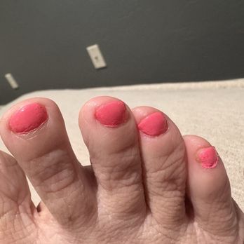 Polished Nail Salon - Bad paint job - Nail Salons Near Me - Oklahoma City, Oklahoma