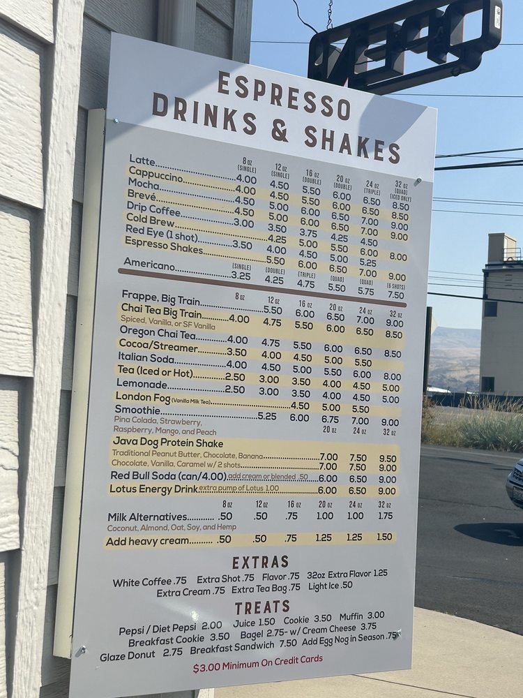 JAVA DOG ESPRESSO Updated August 2024 14 Reviews 701 N Mission St