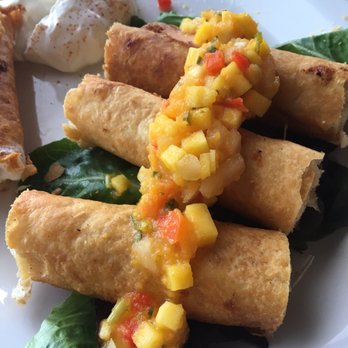 Cha Cha's Latin Kitchen - Chicken flautas was amazing. Crispy on the outside and the chicken was moist, nicely seasoned and soft. - Mexican Near Me - Irvine, California Cha Cha's Latin Kitchen - Chicken flautas was amazing. Crispy on the outside and the chicken was moist, nicely seasoned and soft. - Mexican Near Me - Irvine, California