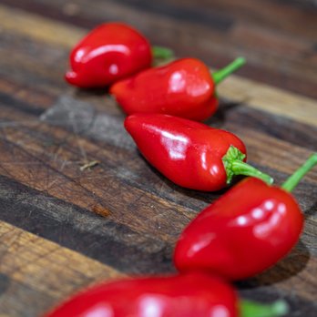 Campbell Farmers Market - Borba Farms Fresno Chiles ($3/lb) - Farmers Market Near Me - Campbell, California