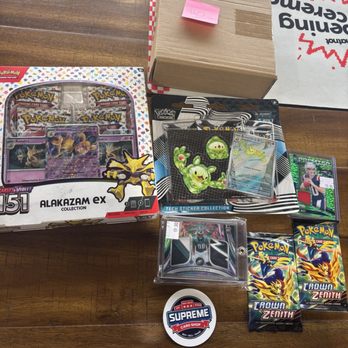 Supreme Card Shop - My haul from today - Hobby Shops Near Me - La Mesa, California Supreme Card Shop - My haul from today - Hobby Shops Near Me - La Mesa, California