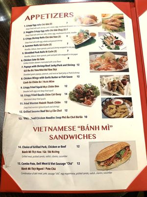 Menu photo 3 Saigon Noodles & Grill Arlington, VA