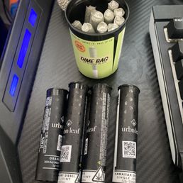 14x kali mist .5g, Hawaiian dream pre-roll .7g, guava .7g pre-roll, Royal cherry diesel .7g pre-roll, 2x orange aid pre-roll .5g. 14x kali mist .5g, Hawaiian dream pre-roll .7g, guava .7g pre-roll, Royal cherry diesel .7g pre-roll, 2x orange aid pre-roll .5g.