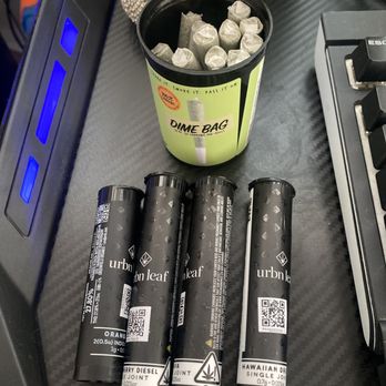 Urbn Leaf - 14x kali mist .5g, Hawaiian dream pre-roll .7g, guava .7g pre-roll, Royal cherry diesel .7g pre-roll, 2x orange aid pre-roll .5g. - Cannabis Dispensaries Near Me - San Diego, California Urbn Leaf - 14x kali mist .5g, Hawaiian dream pre-roll .7g, guava .7g pre-roll, Royal cherry diesel .7g pre-roll, 2x orange aid pre-roll .5g. - Cannabis Dispensaries Near Me - San Diego, California