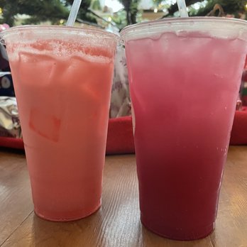 Coffee Y'all Espresso - Pink Starburst and Pear-adise spritzer - Coffee & Tea Near Me - Gulfport, Mississippi