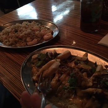 Nobi Public House - Pork fries were very good and they disappeared quickly. Shrimp fried rice was very good also. - Gastropubs Near Me - Webster, Texas Nobi Public House - Pork fries were very good and they disappeared quickly. Shrimp fried rice was very good also. - Gastropubs Near Me - Webster, Texas