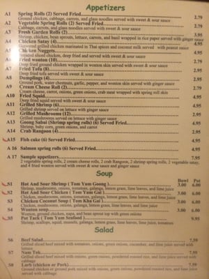 Menu photo 8 Thai Jasmine Fayetteville, GA Menu photo 8 Thai Jasmine Fayetteville, GA