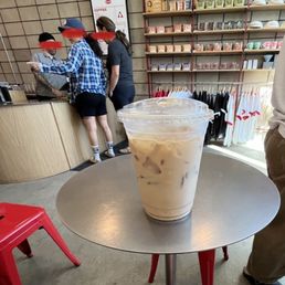 $7 ICED HONEY CINNAMON LATTE WITH WHOLE MILK (too milky) $7 ICED HONEY CINNAMON LATTE WITH WHOLE MILK (too milky)