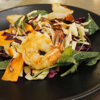 Cupitol Coffee & Eatery - Cupitol salad w/ Shrimp ( shrimp was good! I think it's a bit expensive +$5 / 4 shrimps) - Coffee & Tea Near Me - Evanston, Illinois Cupitol Coffee & Eatery - Cupitol salad w/ Shrimp ( shrimp was good! I think it's a bit expensive +$5 / 4 shrimps) - Coffee & Tea Near Me - Evanston, Illinois