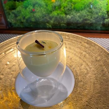 L'Atelier de Joël Robuchon - Green apple pallet cleanser - French Near Me - Paris, 75