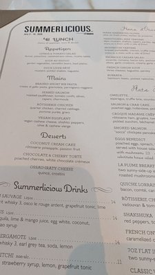 Menu photo 1 La Plume Toronto, ON