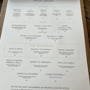 Pasta e Basta - Italian Near Me - Miami, Florida