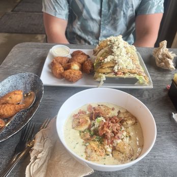 Wharf Casual Seafood - Cajun Shrimp and Grits, Wharf Shrimp Taco - Seafood Near Me - Dothan, Alabama Wharf Casual Seafood - Cajun Shrimp and Grits, Wharf Shrimp Taco - Seafood Near Me - Dothan, Alabama